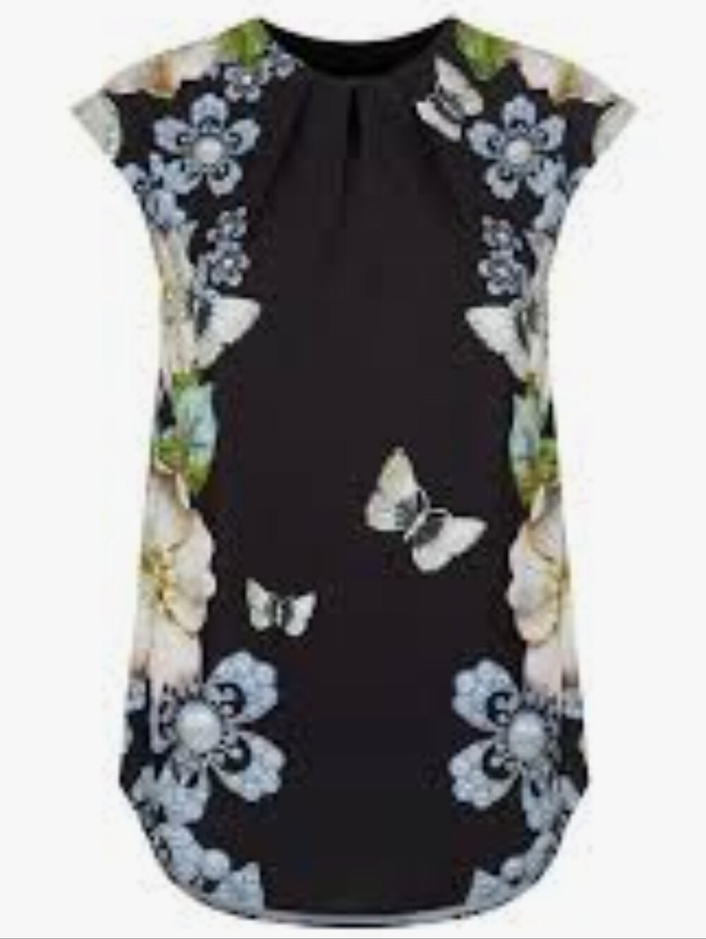 Ted Baker Veeni Gardens Blouse Size 6 US